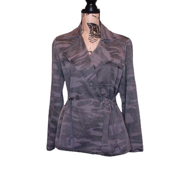 Anorak Jacket by LUCKY BRAND in Camo Print Size Medium - Picture 1 of 8